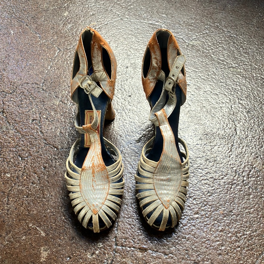 Authentic 1920s flapper heels